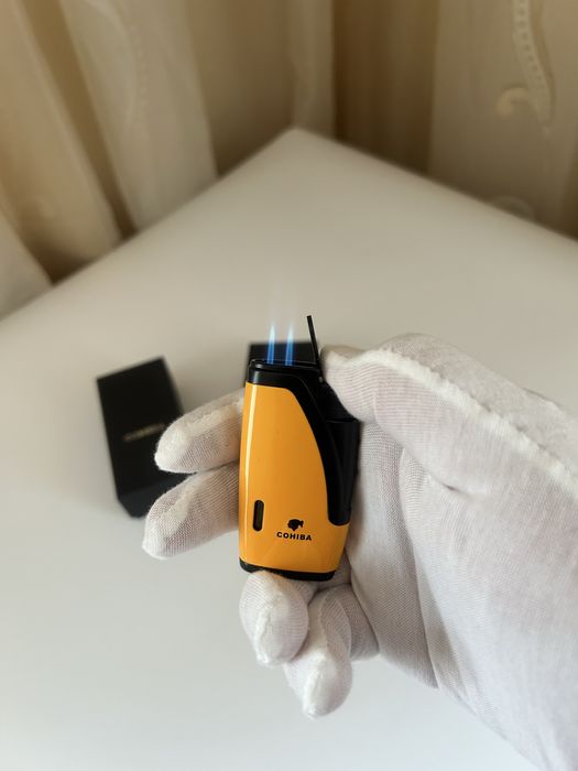 Запалка Cohiba с 2 пламъка + подаръчна кутия