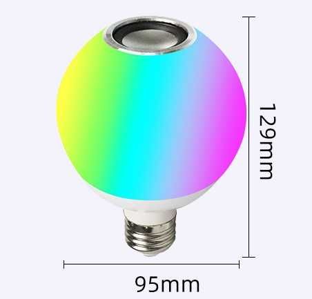 Цветна LED крушка с дистанционно