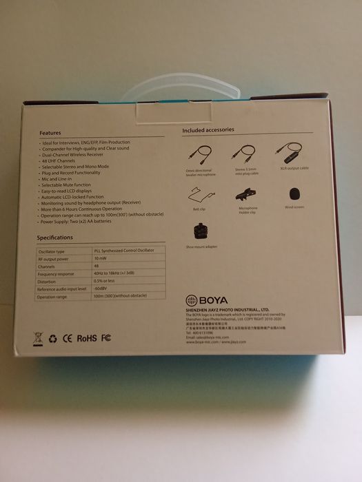 Set lavaliera BOYA BY-WM8 Pro-K1 ca nou