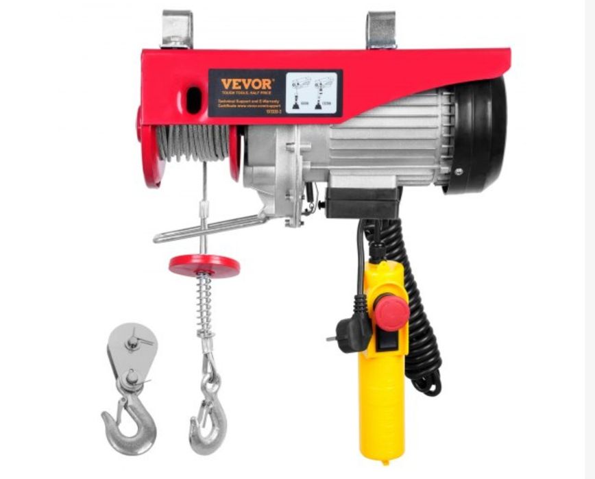 Troliu/macara  electric de 500 w MONZANA