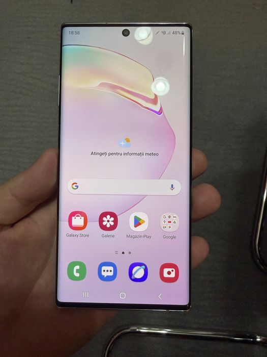 Samsung Note 10 plus alb 256 gb
