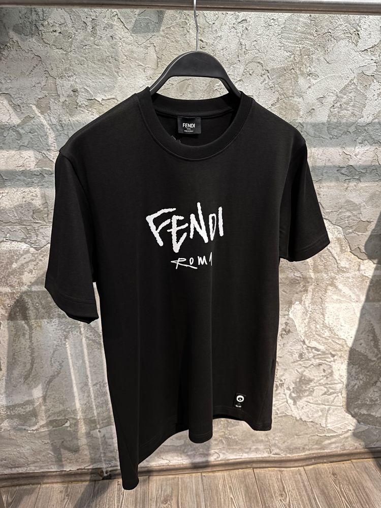 Tricou fendi negru calitate premium