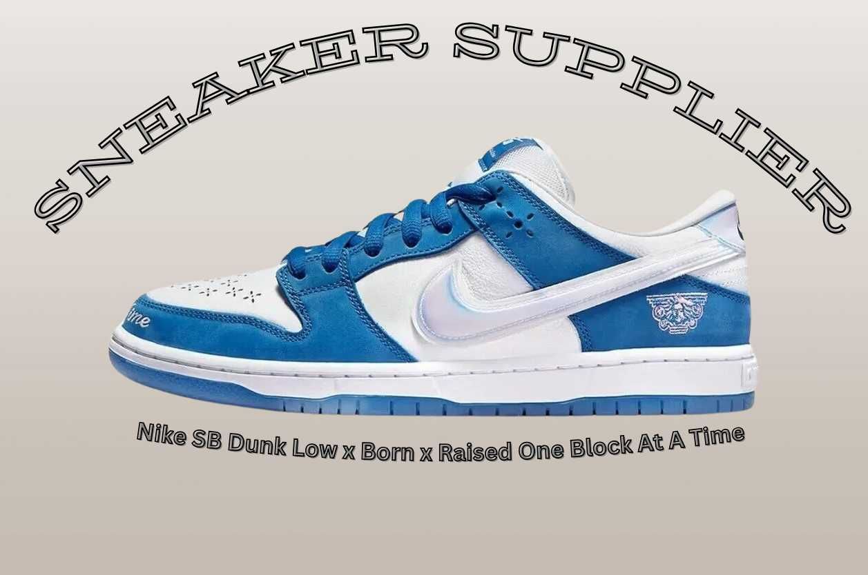 Nike SB Dunk Low x Born x Raised One Block At A Time