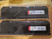 vand ram ddr4 desktop kingston fury beast rgb 2x8gb 3600 cl17 1.35v