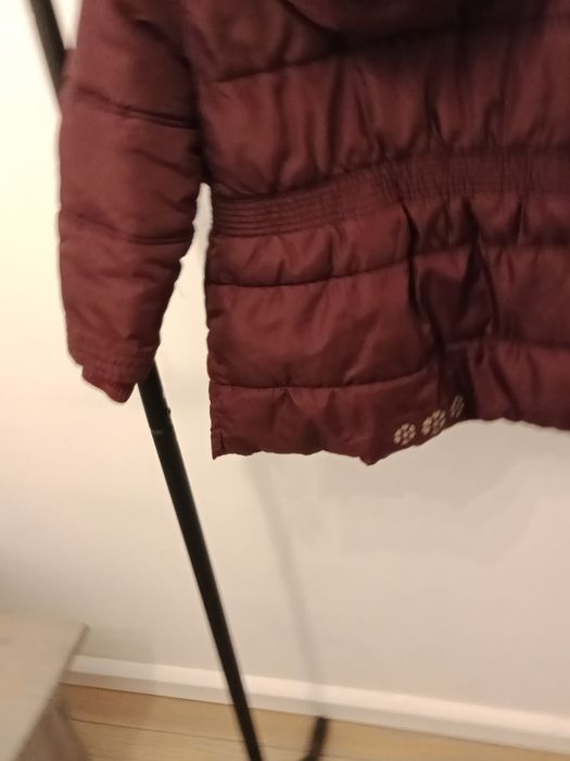 Geaca visiniu 6-8 ani