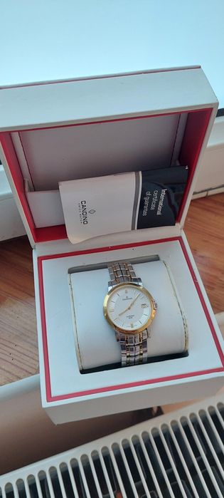 Ceas elvetian Candino, geam Safir