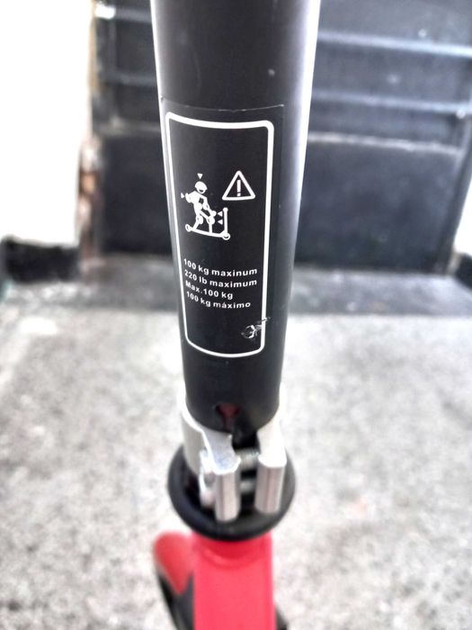 BYOX Storm тротинетка/скутер с големи колела, до 100 kg