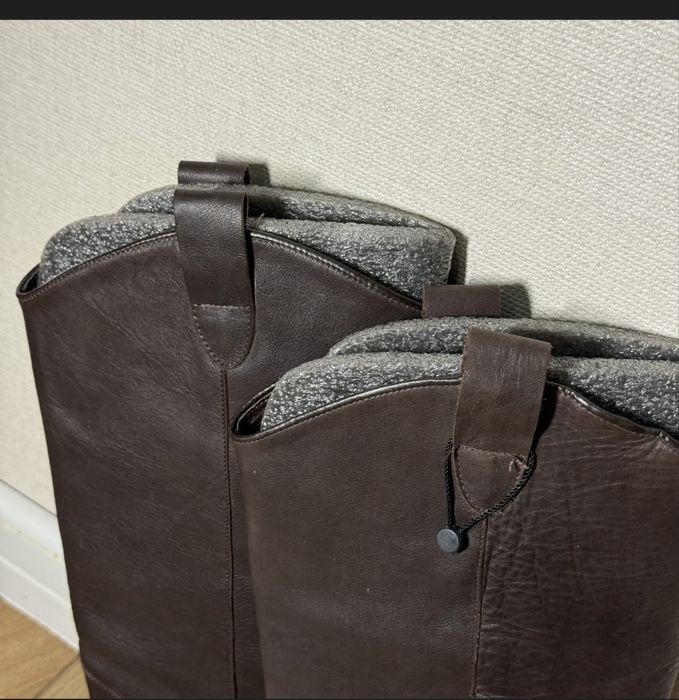 NAFNAF кожанные сапоги