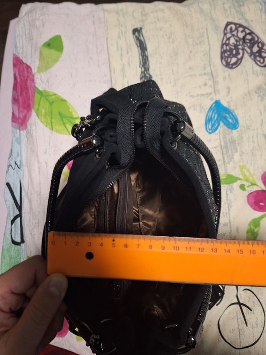 Красива италианска дамска чанта Polina&Eiterou