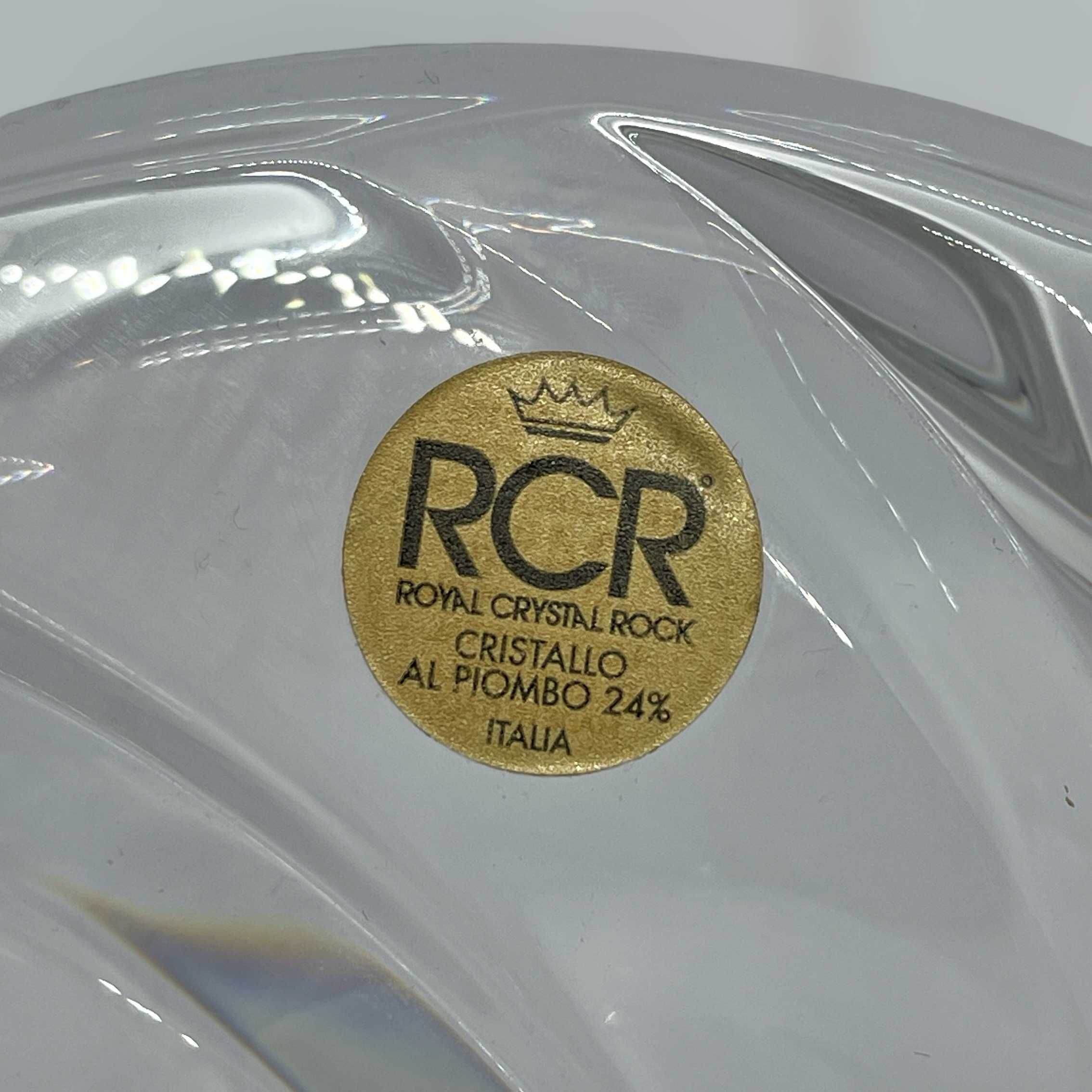 Винтидж настолен часовник за бюро в кристал Royal Cristal Rock  ITALIA