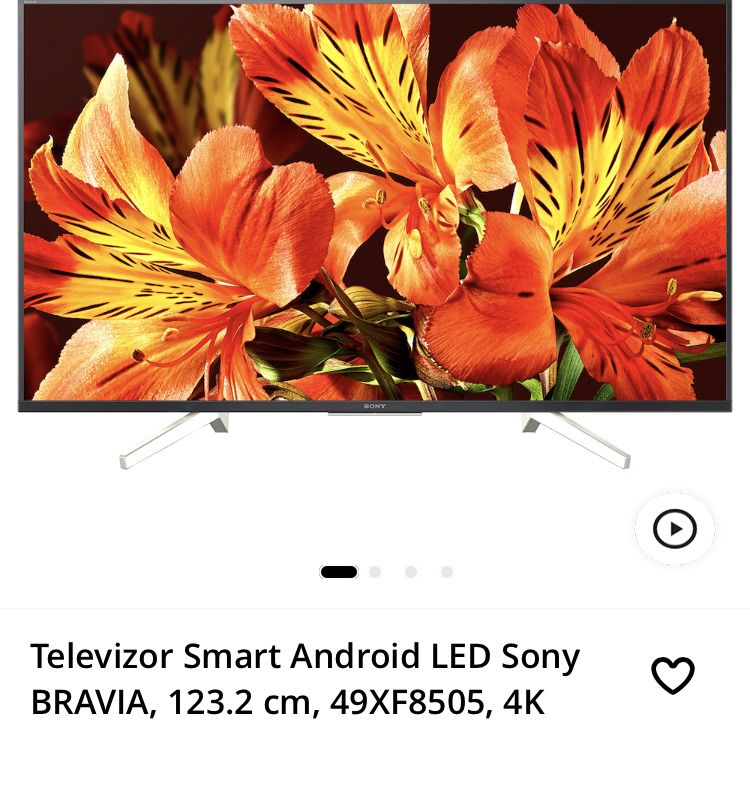 Smart TV Sony Bravia 49XF8505