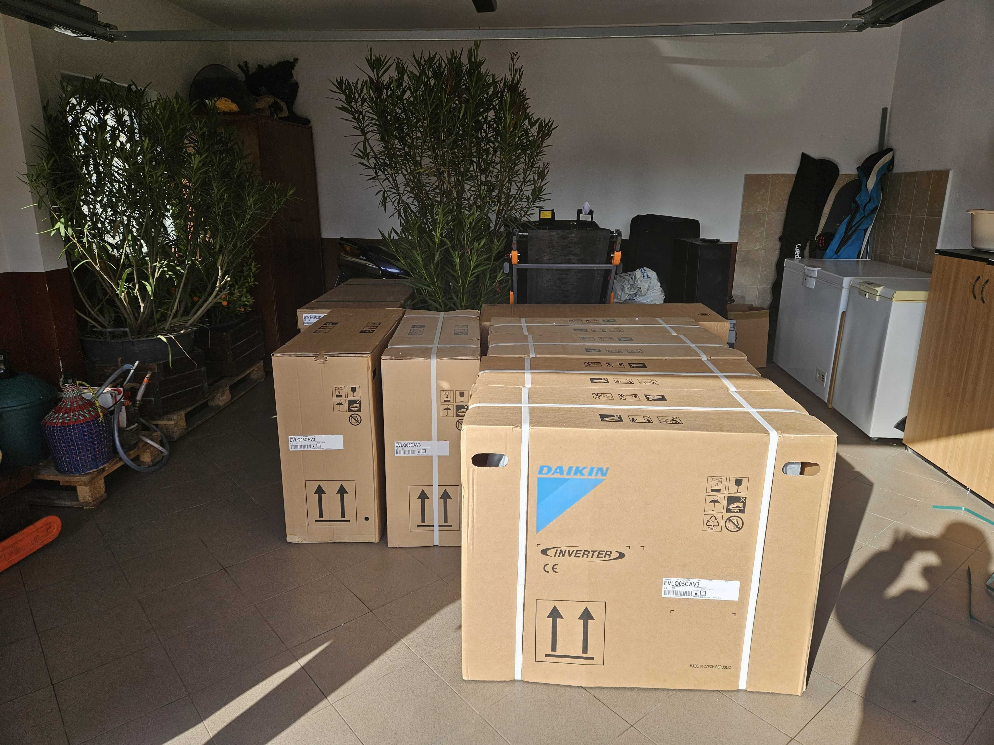 Pompa caldura Daikin Altherma 5kW (curent si gaz)
