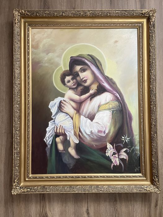 Tablou pictat pe panza 105 cm/83 cm