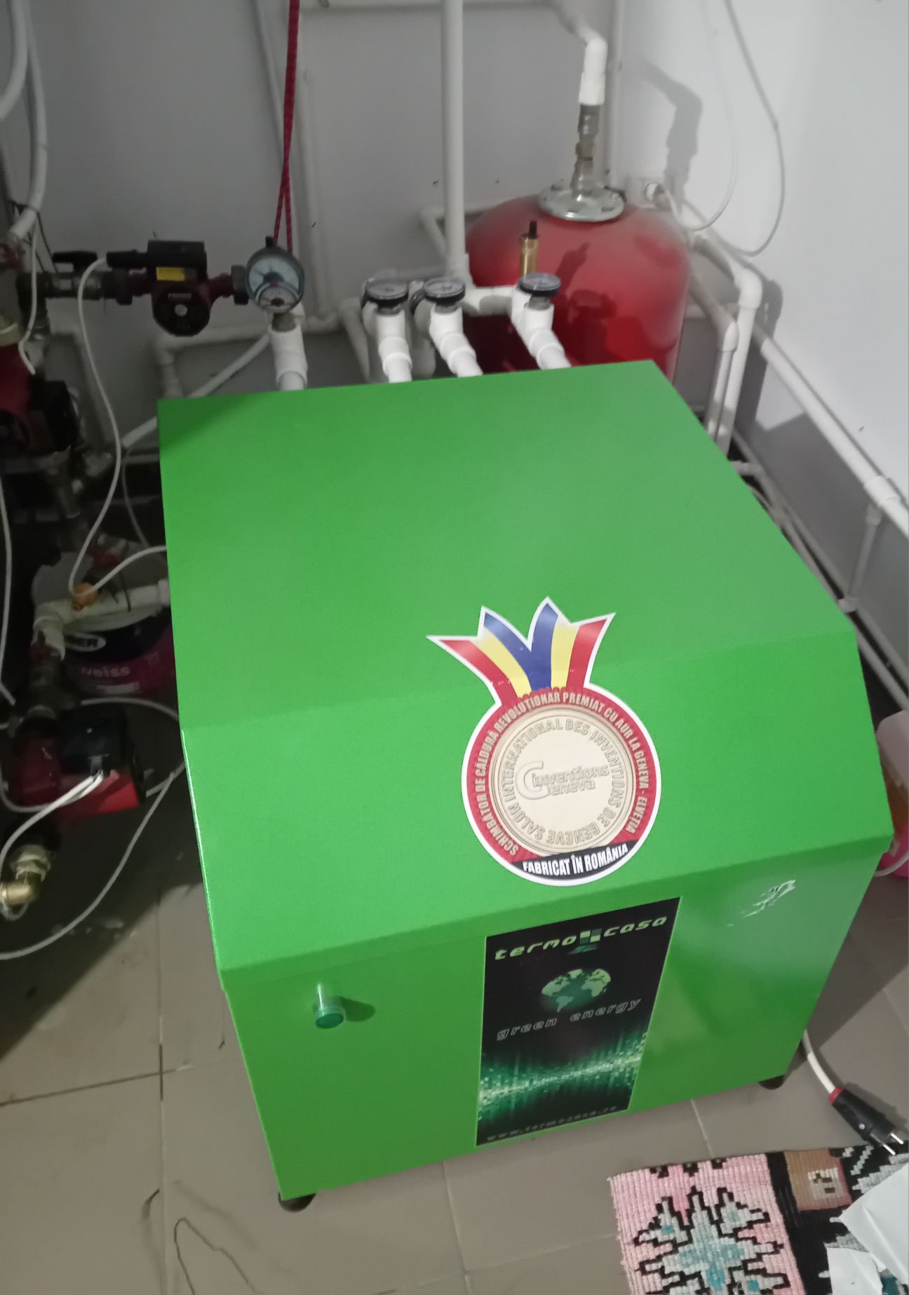 Pompa caldura  apa apa 18kw monofazat