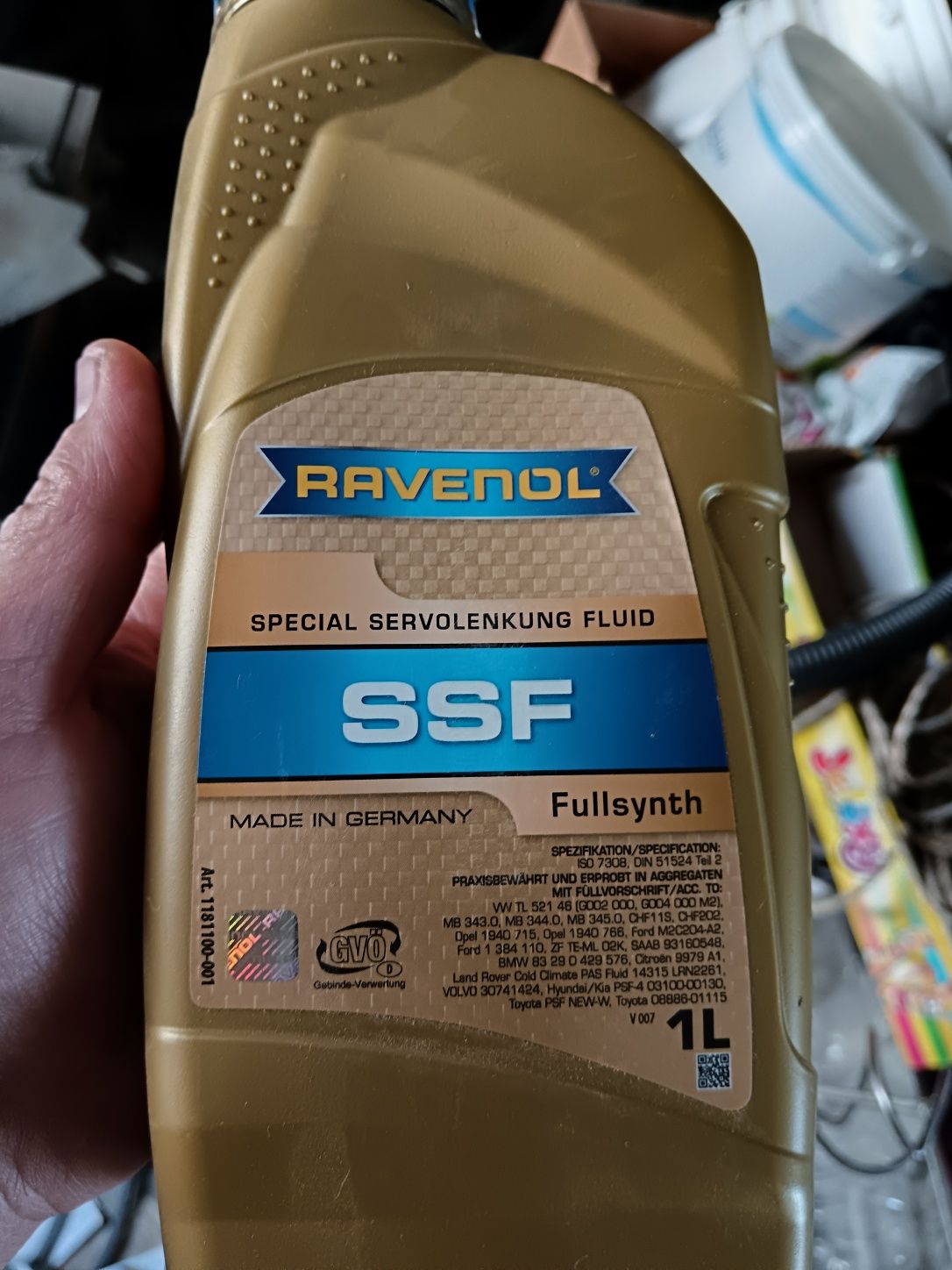 RAVENOL SSF Хидравлично масло