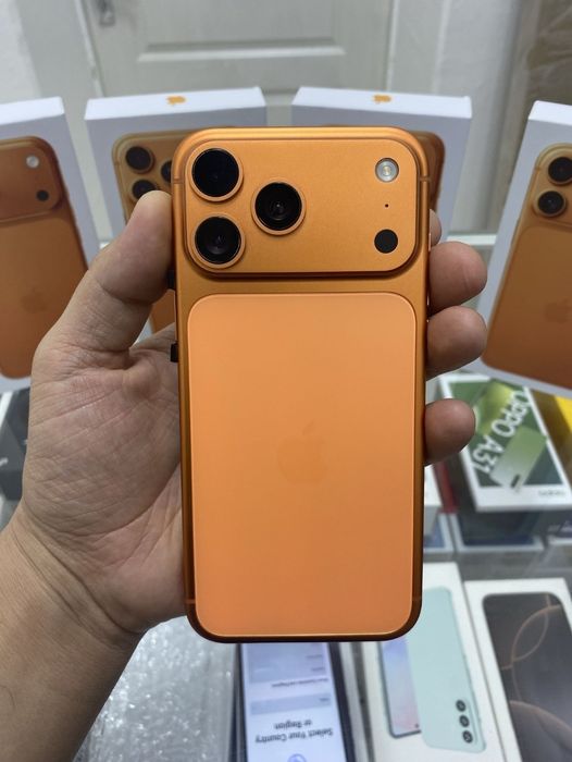 Айфон 17 про макс 1терабайт 5G оранжевый по низкой цене