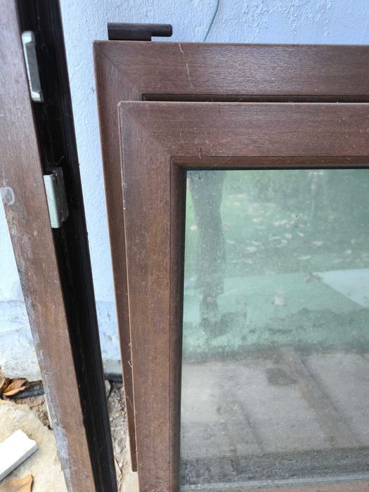 Ușă dublă termopan