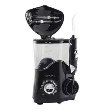 Зъбен душ Revyline RL 100 Black , орален иригатор за цялото семейство