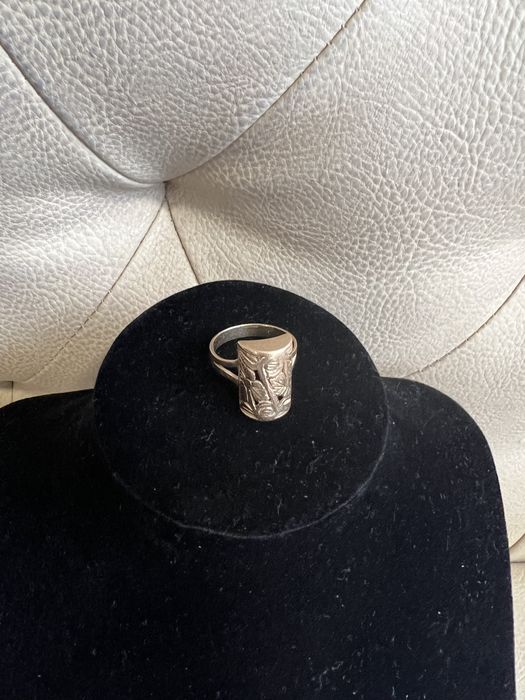 Дамски златен пръстен бадем 14К 5.1гр.