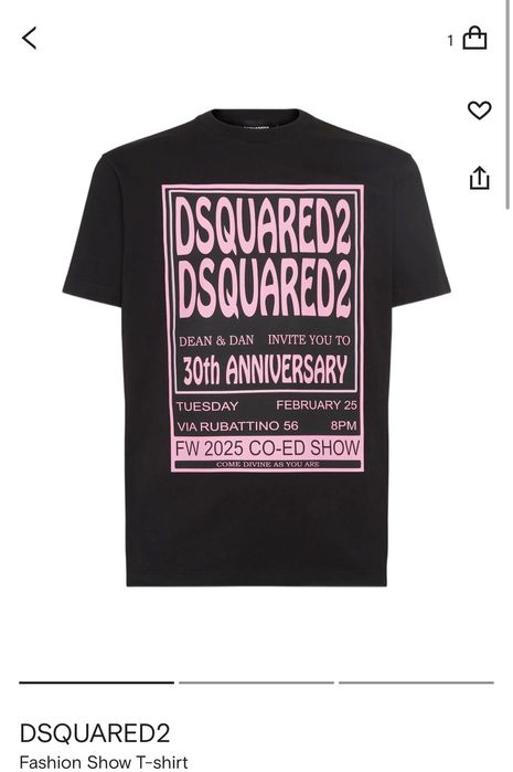 Мъжка оригинална тениска Dsquared2 Dsq2