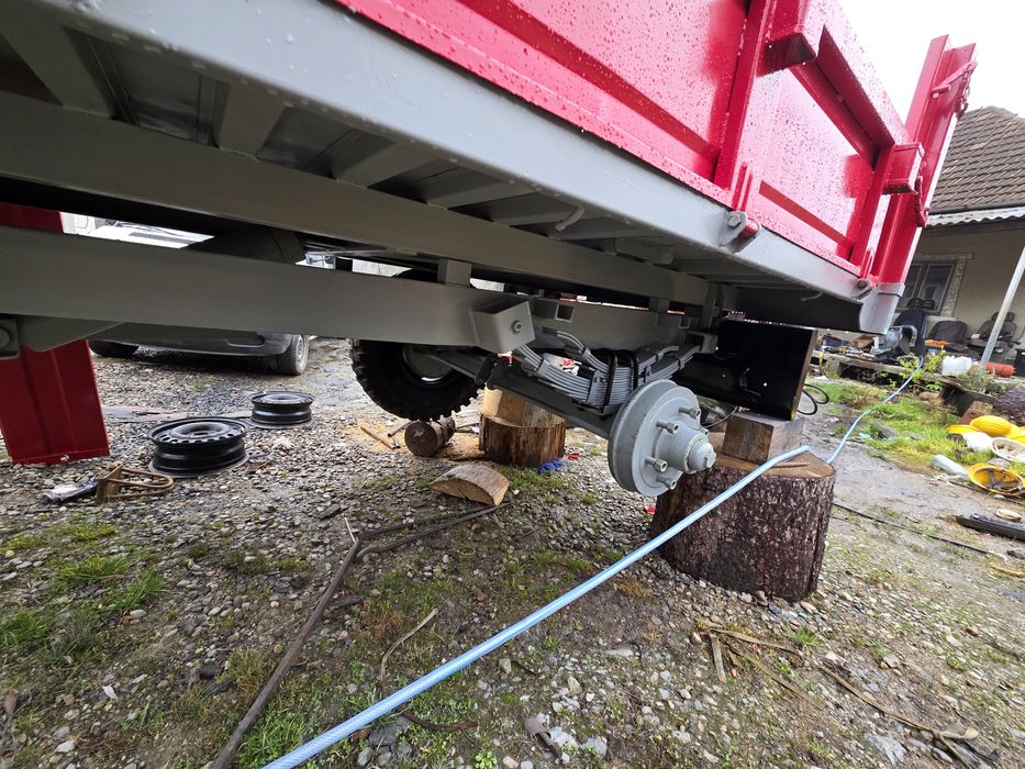 Remorca auto 3,5t basculabila