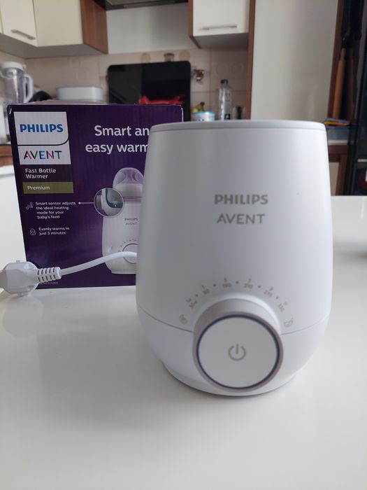 Incalzitor biberoane PHILIPS AVENT SCF358/00, 150ml, alb-gri