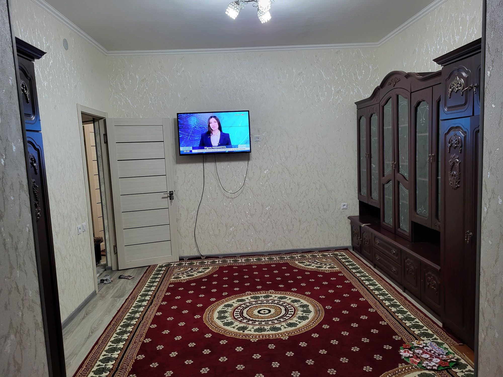 Ижара. Жиззах. Янги курилган 3 хонали квартира