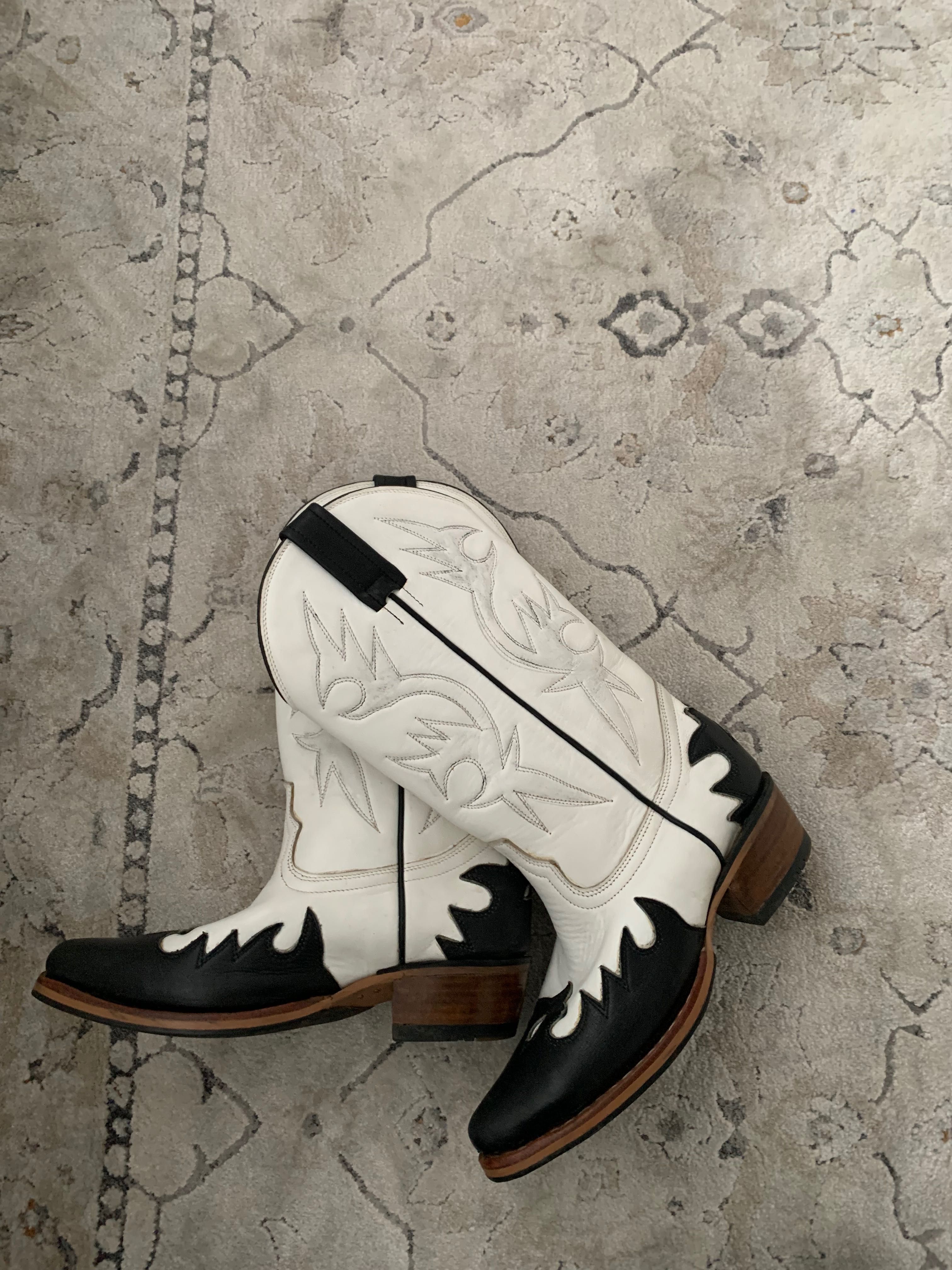 cowboy boots de piele de la harley davidson