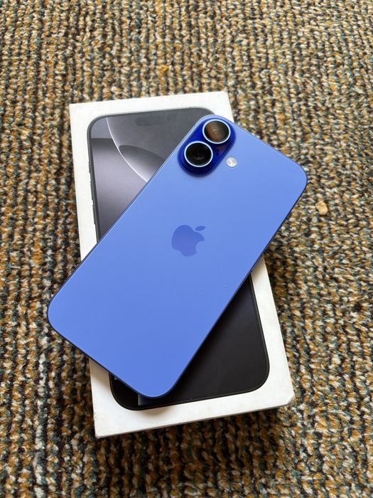 iPhone 16 condiție super baterie 97 de 128 gb ca 17 le blue albastru