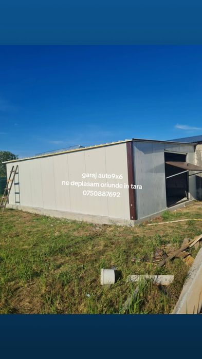 Garaje auto termoizolate 6x3