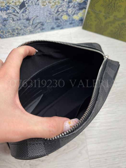 Borseta Louis Vuitton - Kasai damier graphite