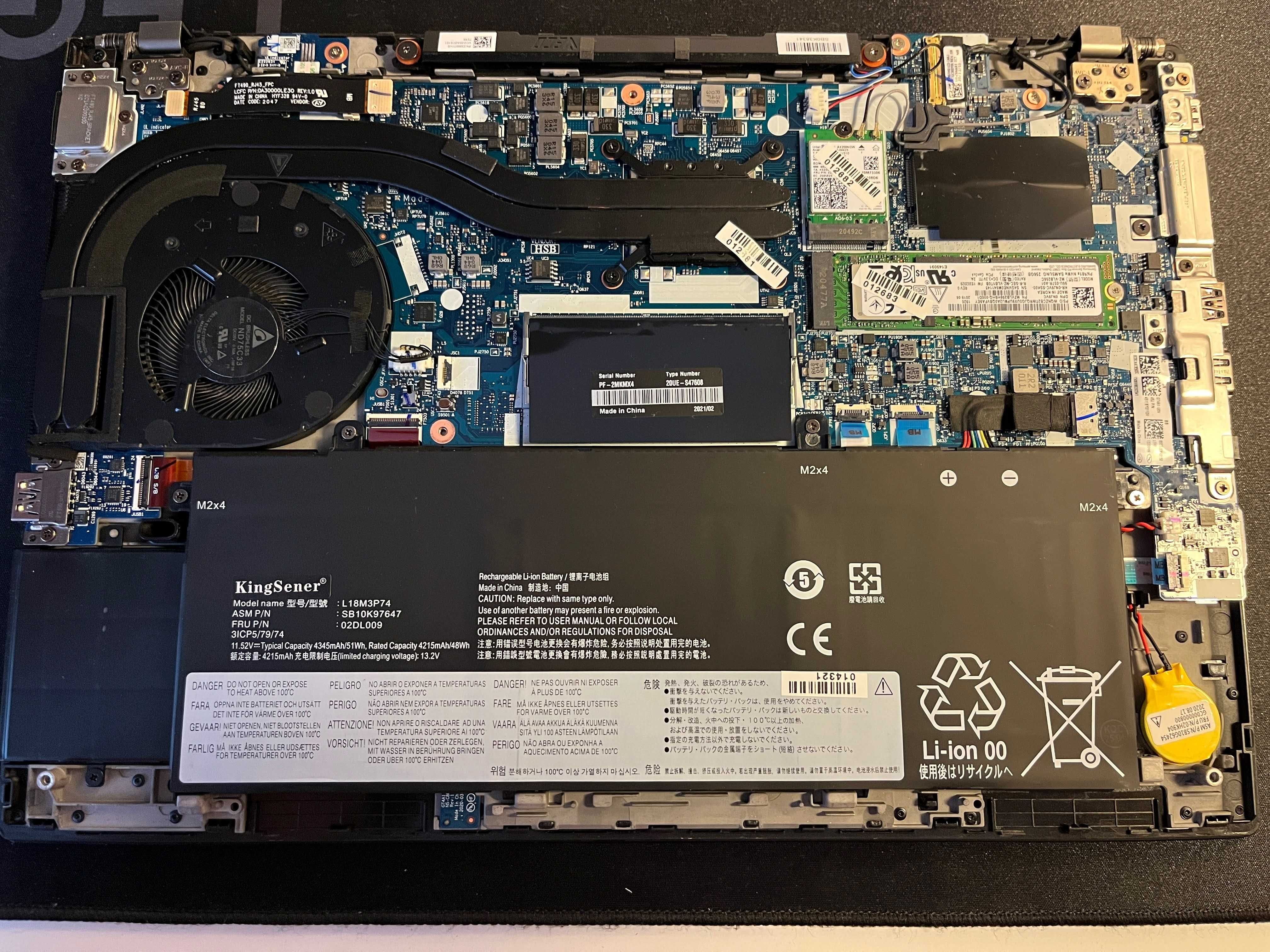Lenovo T14 G1/Ryzen 5 PRO 4650U/32RAM/256SSD/ гаранция 15.08.2026