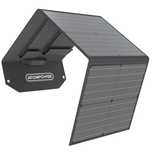 NTONPOWER Solar Panel Foldable 60 W, Monocrystalline Solar Panel