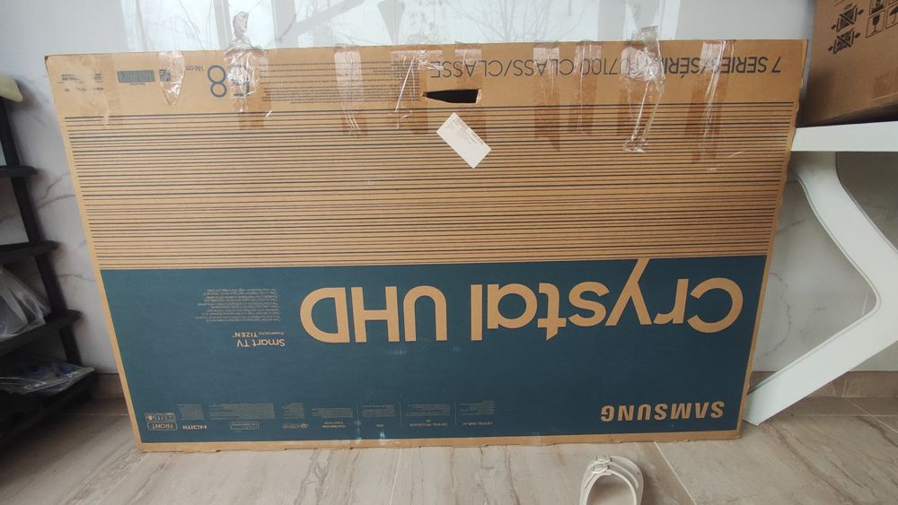 Vand tv samsung 7 series Tu 7100 class crystal 4k ultra HD, defect