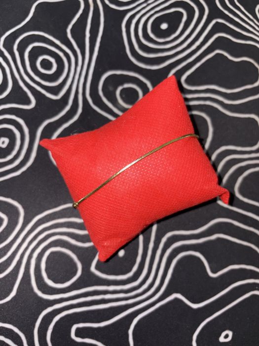 Bratara suflata cu aur