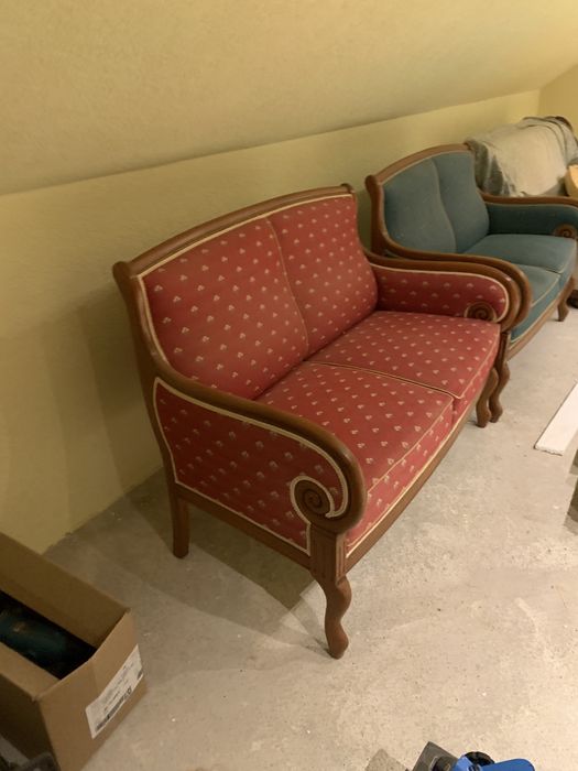 Canapele   vintage  baroc lemn masiv