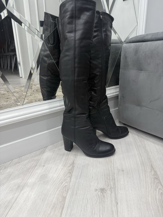 Сапоги ботфорты женские