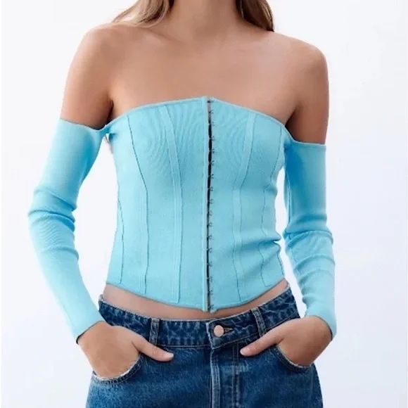 Zara топ/корсет
