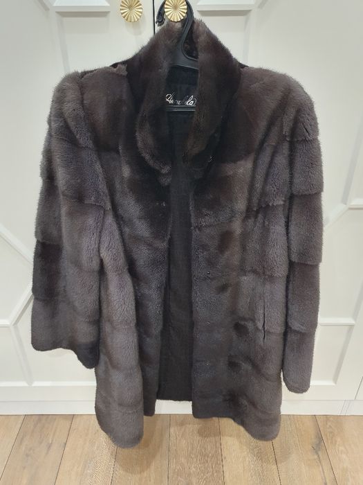 Итальянская Норковая шуба 44-46 Annabela
