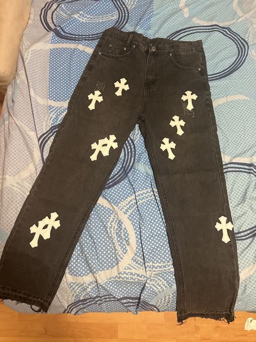 Blugi Chrome Hearts Levis (Nu Balenciaga, LV, Maison Margiela, Rick Ow