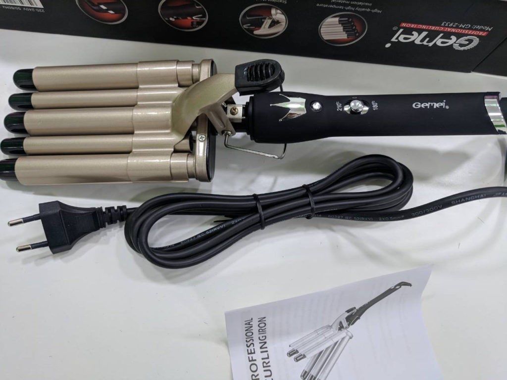 Ретро преса с пет цилиндъра Gemei / Входящо напрежение – 220V; Мощност