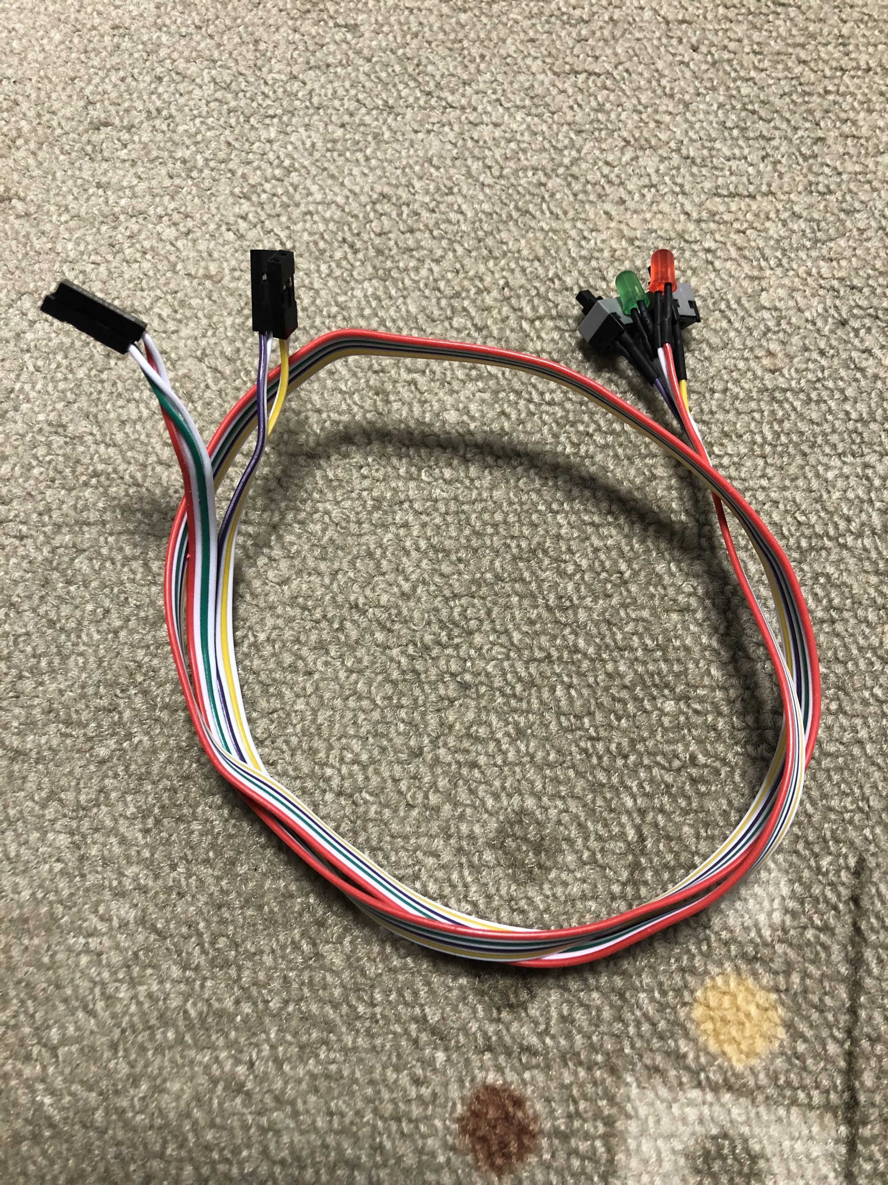 Кнопка включения ПК Espada EATXpower2key