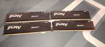 Рам памет Kingston FURY Beast 32GB (4x8GB) DDR5 5600MHz