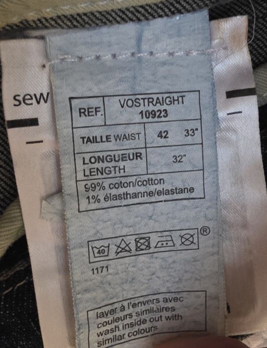Blugi CELIO modificați la lungime