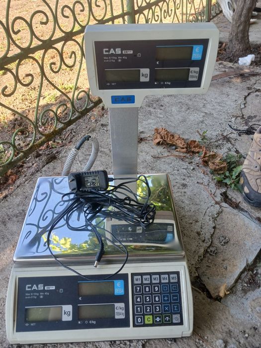 Кантар като нов неизползвнCAS