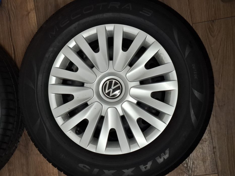 Set jante Oțel cu capace originale 185 65 15 5x100