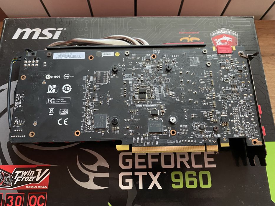 Видео карта MSI GTX 960 2gb
