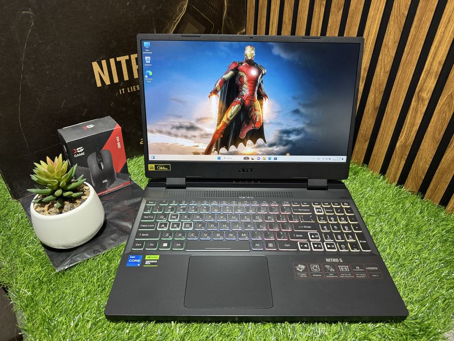 Игровой Ноутбук Acer Nitro 5 Core i5-12450H/16GB/SSD512GB/RTX4050