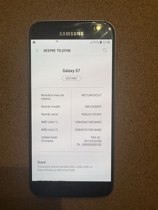 Samsung Galaxy S7 32Gb Id-XXL4857