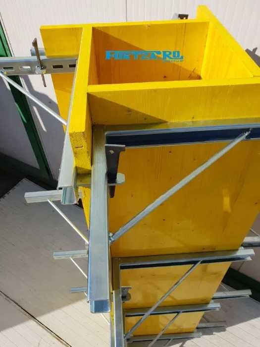 Blocatori cu pana pentru panouri galbene tip doka